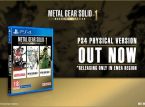 Metal Gear Solid: Master Collection Vol. 1 nu beschikbaar in fysieke vorm op PS4
