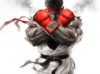Vecht als Ryu met bokshandschoenen die coole geluidseffecten maken