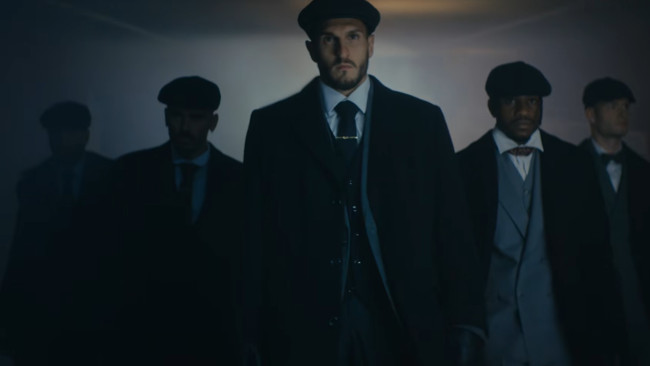 Atlético de Madrid en Netflix-thema Liga-wedstrijd van zaterdag met de Peaky Blinders: fanzone, kostuums en rustshow
