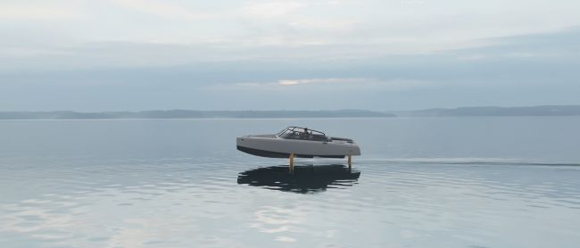 Polestar teams up with Candela for hydrofoils