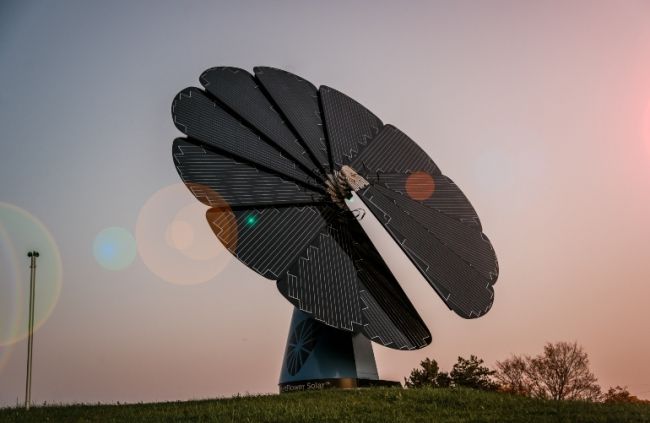 Smartflower is the next generation of solar panel technology