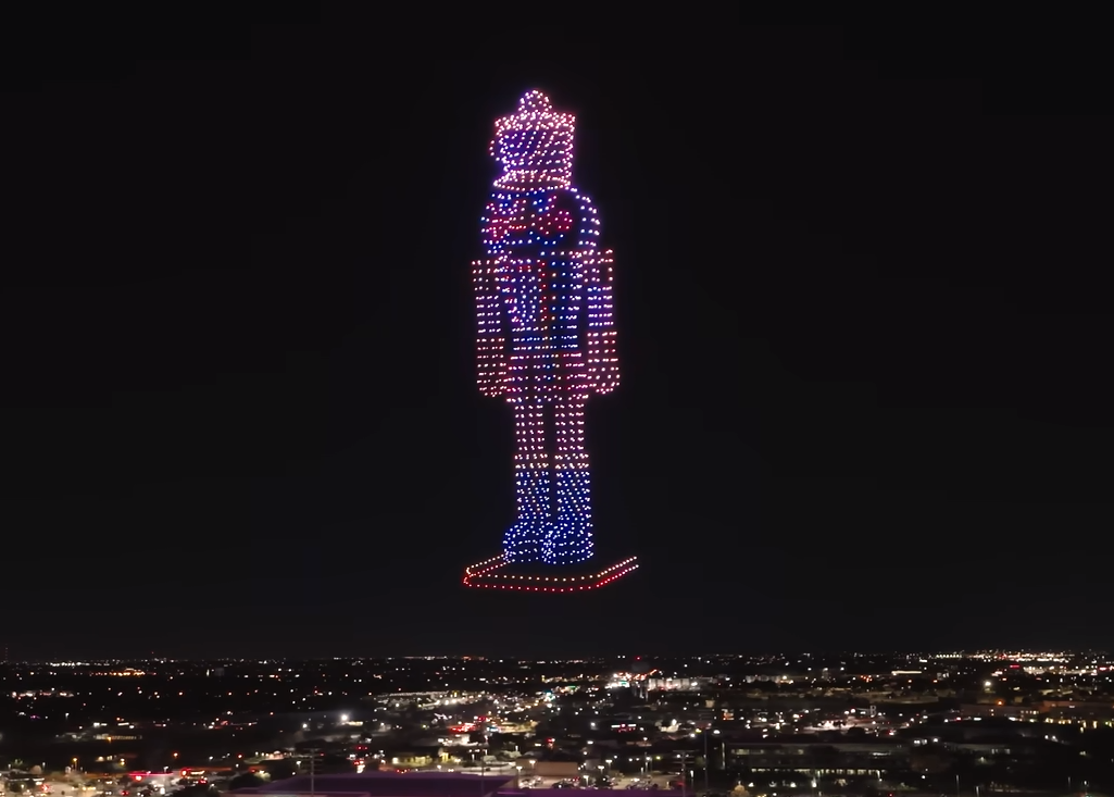 This drone version of The Nutcracker just broke a world record