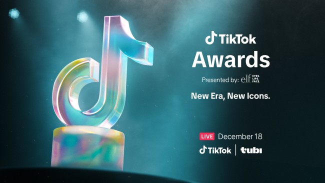 TikTok kondigt allereerste prijsuitreiking in de VS aan