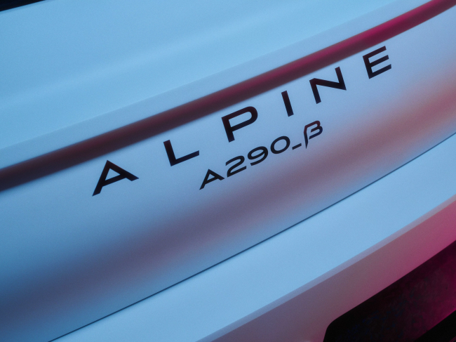Alpine teases its all-electric hot hatchback