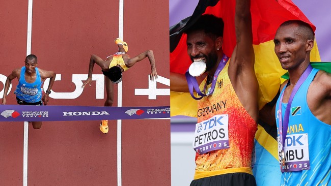 Marathon op de Wereldkampioenschappen atletiek 2025 in Tokio beslist met 3 centimeter