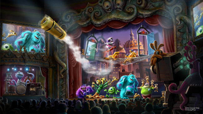 Monstropolis-themaland opent in 2027 in Disney World (zonder de achtbaan)