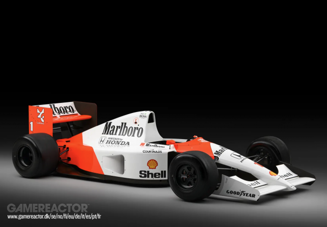 Senna's McLaren MP4/6 uit 1991 staat te koop