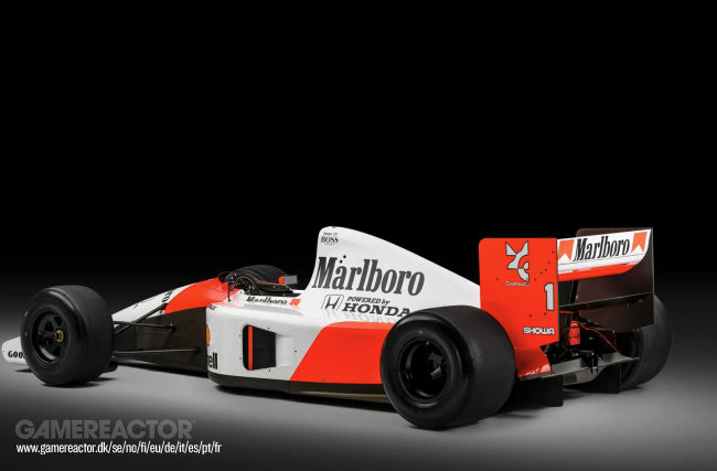 Senna's McLaren MP4/6 uit 1991 staat te koop