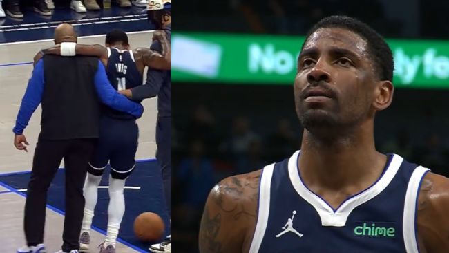 Krachtig moment in NBA: Kyrie Irving kiest ervoor om vrije worpen te nemen ondanks een blessure aan het einde van het seizoen
