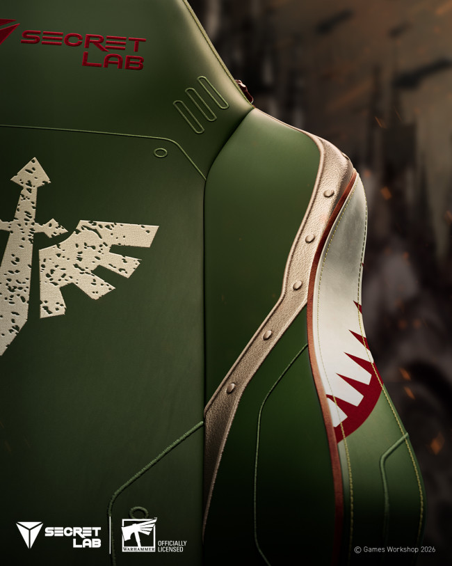 Secretlab onthult nieuwe Warhammer 40.000 Titan Evo en skins