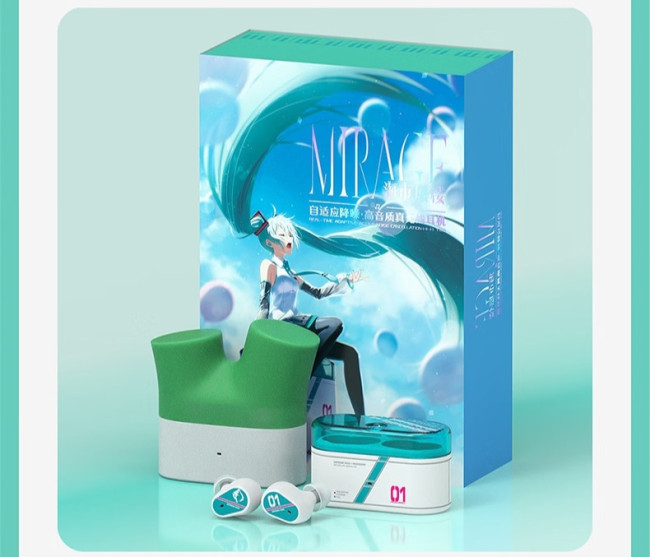 Hatsune Miku krijgt officiële draadloze oordopjes