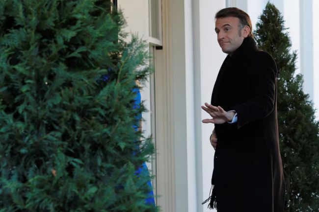 Macron ontmoet Trump in Washington om de strategie voor Oekraïne te bespreken