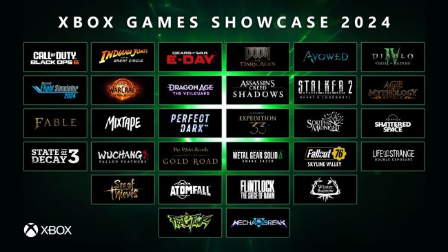 Alles wat er is gebeurd tijdens Xbox Games Showcase 2024