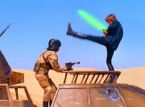 Mark Hamill bezit zijn heerlijke mislukte kick in Return of the Jedi
