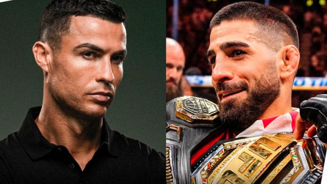 Cristiano Ronaldo sluit zich aan bij MMA bij het bedrijf WOW FC van Ilia Topuria