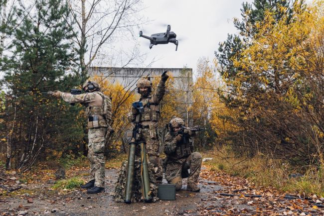 Denemarken plant dronetraining in Oekraïne, een Europese primeur
