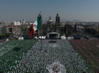 Mexico breekt Guinness Wereldrecord voor "Grootste Voetbalklasse ter Wereld" ter viering van het aankomende WK