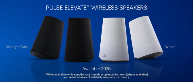 Sony onthult Pulse Elevate draadloze gamingluidsprekers