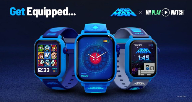 Bekijk deze coole Mega Man-smartwatch