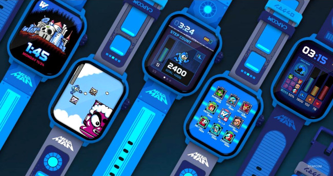 Bekijk deze coole Mega Man-smartwatch