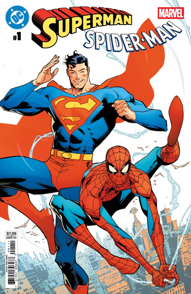 DC onthult de debuutdatum van Superman/Spider-Man #1