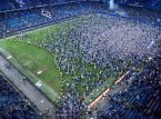 Bij de viering van de promotie van de Bundesliga in Hamburg raken 44 gewonden, waarvan &eacute;&eacute;n in kritieke toestand