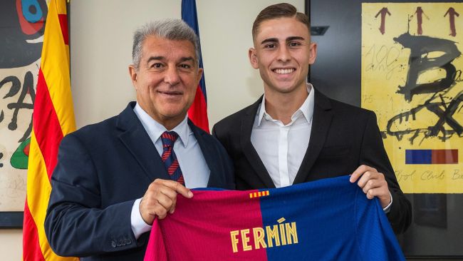 FC Barcelona verlengt Fermín met een ontsnappingsclausule van 500 miljoen