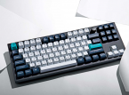 Keychron Q3 Max QMK/VIA draadloos aangepast toetsenbord (Gateron Jupiter Banaan)