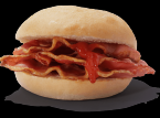 Man maakt de grootste bacon sandwich bij Greggs