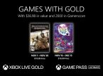 November Xbox Games with Gold-titels aangekondigd