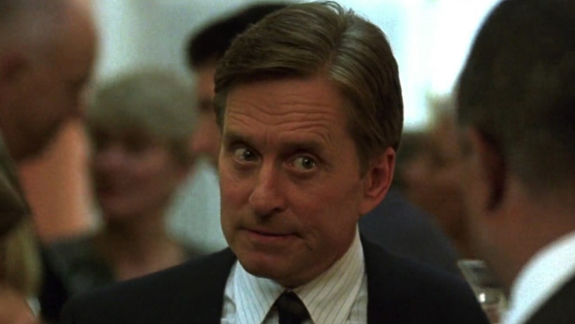 De top vijf van Michael Douglas-optredens