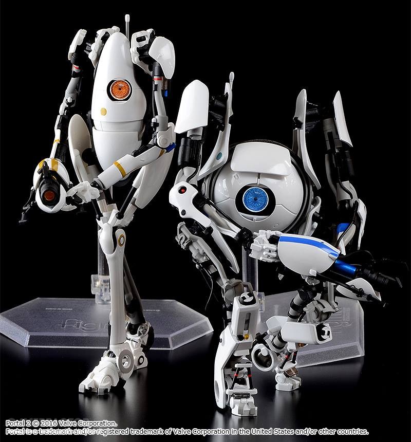 Gedetailleerde Portal 2-action figures van Figma aangekondigd