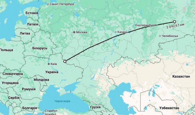 Oekraïne vestigt naar verluidt een nieuw wereldrecord voor de langste zelfmoordaanval met een drone in een oorlog