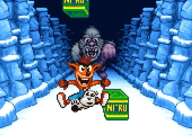 Hoe zou Crash Bandicoot eruit hebben gezien op de Game Boy Advance?