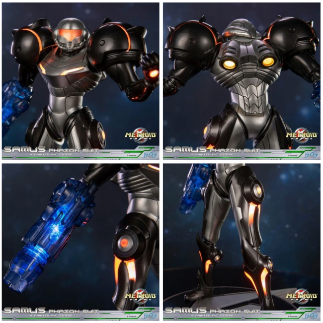 First 4 Figures onthult zijn exclusieve Samus Phazon Suit-figuur