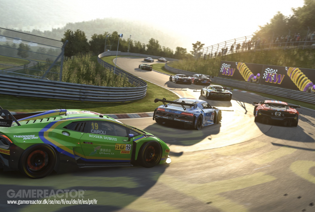 Zo zien de nieuwe graphics in Raceroom eruit