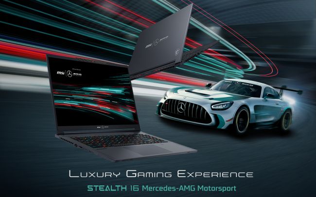 MSI werkt samen met Mercedes-AMG voor co-branded laptop