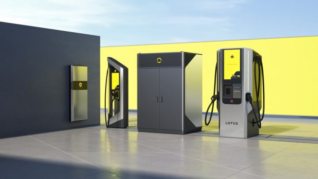Lotus unveils 450 kW ultra-fast charging solution