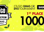 Win 1000 Euro in ons Kerst CS:GO toernooi
