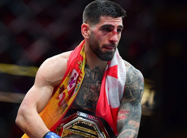 Ilia Topuria beweert dat hij slachtoffer is geworden van afpersing vanwege een valse zaak van huiselijk geweld