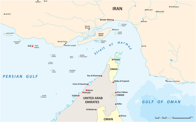 Iran sluit gedeeltelijk de Straat van Hormuz terwijl nucleaire onderhandelingen met de VS beginnen