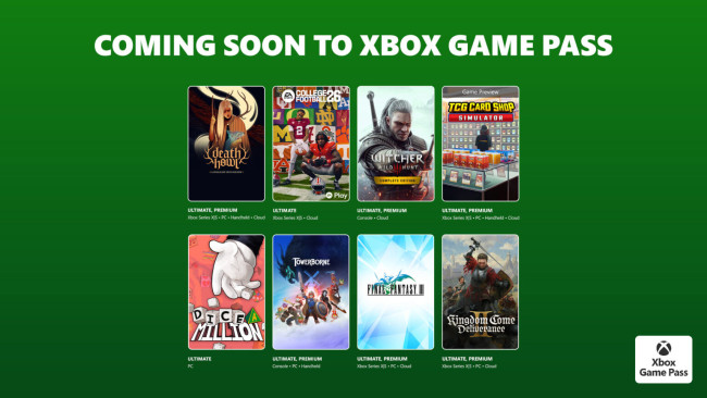 Avatar: Frontiers of Pandora, Kingdom Come: Deliverance II en meer komen naar Game Pass