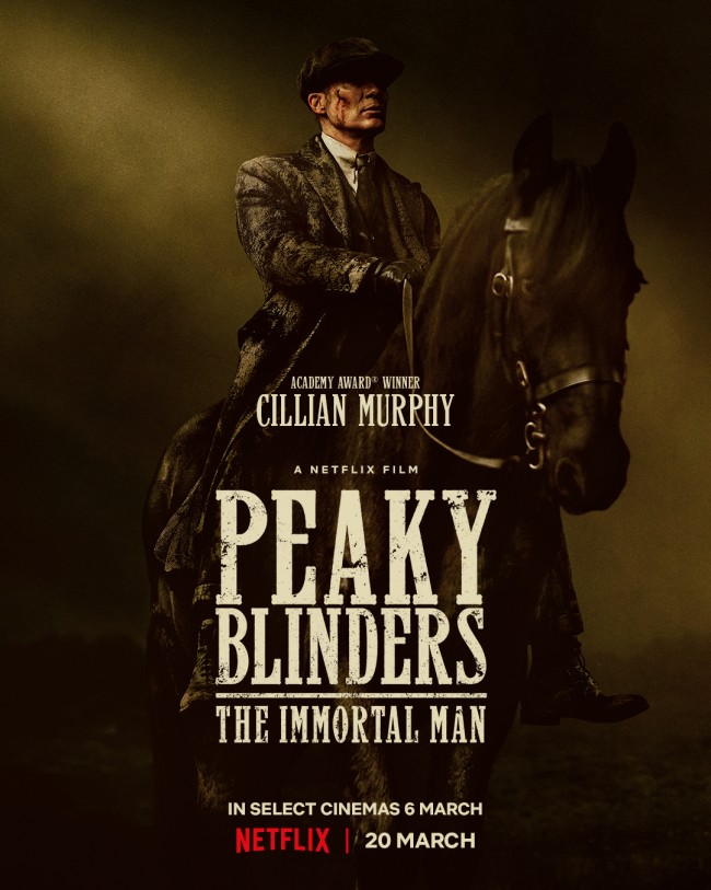Volledige naam van de Peaky Blinders-film onthuld, met première in maart