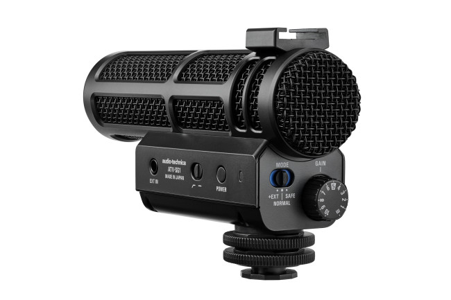 Audio-Technica onthult zijn twee nieuwe microfoons, de Atv-sg1 en Atv-sg1le