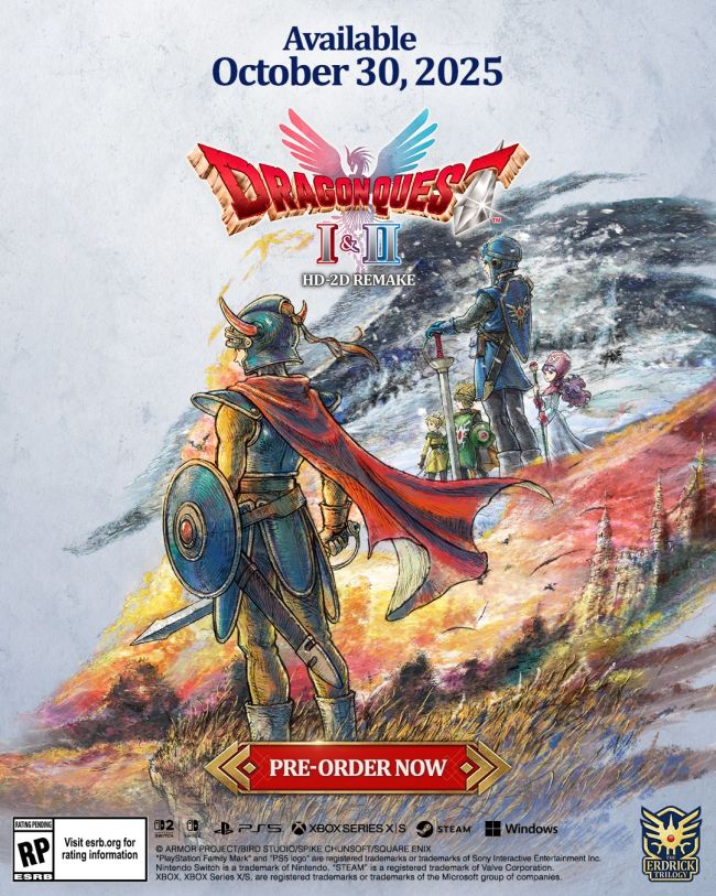 Dragon Quest I & II HD-2D Remake