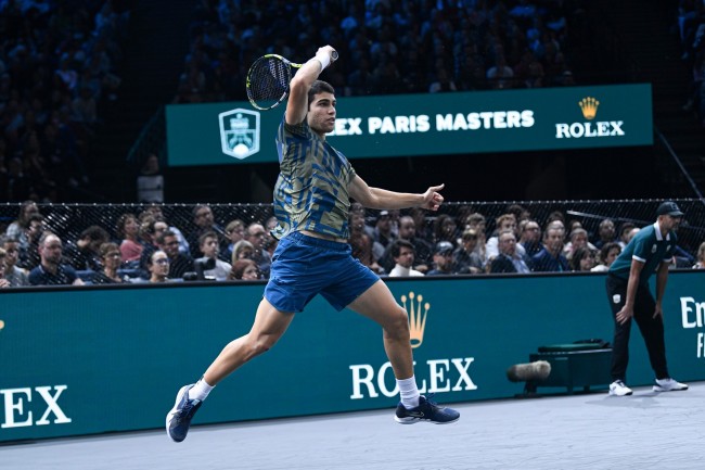 Paris Masters 2025: Tijden voor alle wedstrijden op dinsdag 28 oktober, inclusief debuut van Carlos Alcaraz