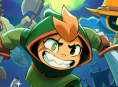 Gato Roboto en Gunbrella Developers Return for Pixel Dungeon-Scroller Dark Scrolls 