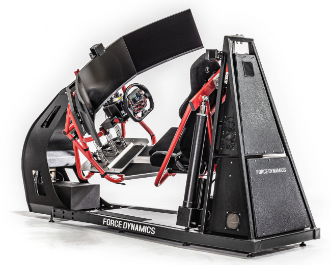 Force Dynamics heeft de nieuwe 202 racesimulator onthuld