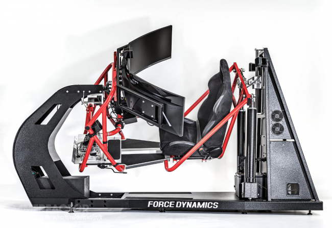 Force Dynamics heeft de nieuwe 202 racesimulator onthuld