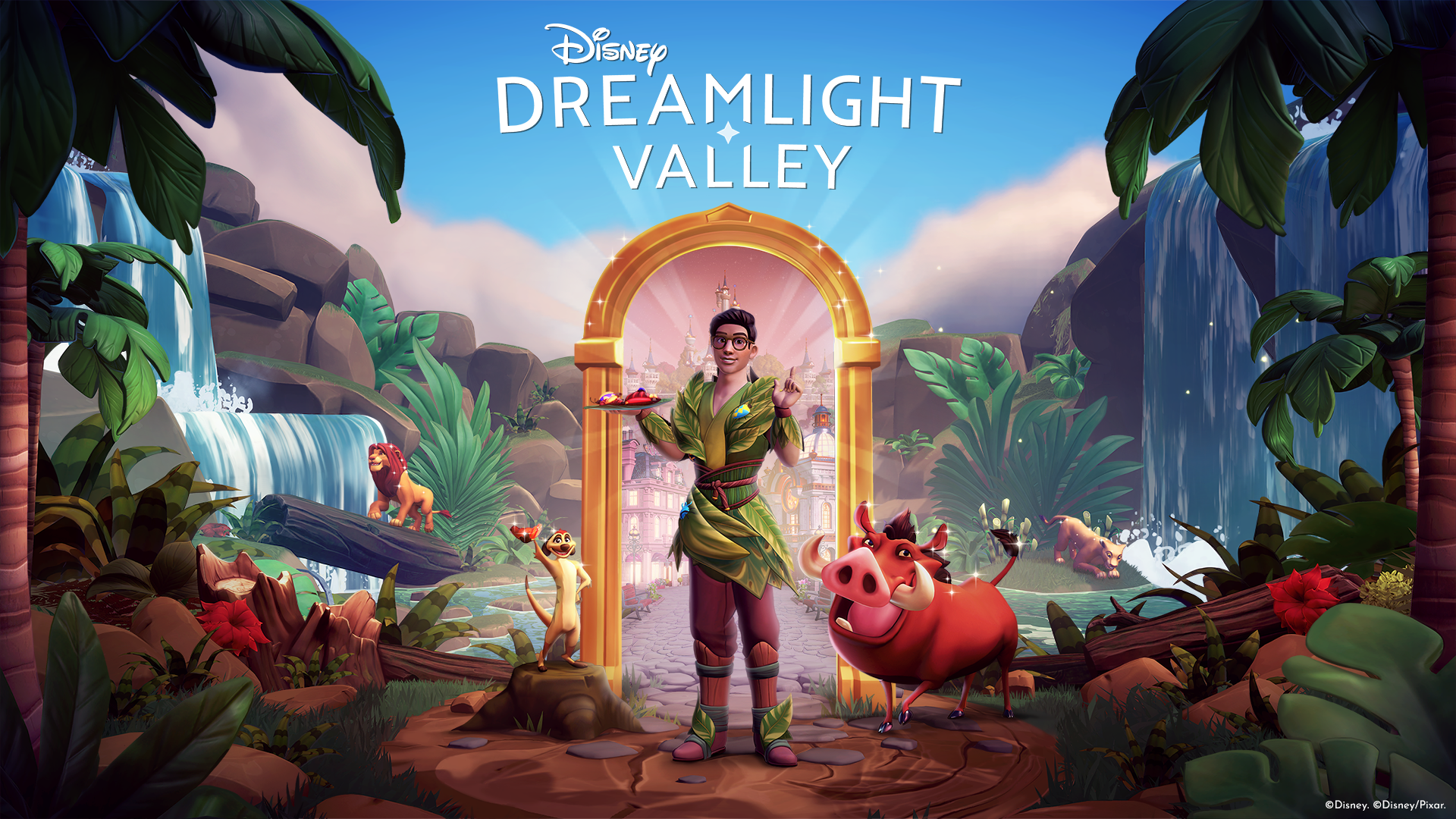 Timon en Pumbaa schitteren in de nieuwste Disney Dreamlight Valley Update